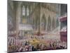 Coronation of George IV, Westminster Abbey, London, 1821-null-Mounted Giclee Print