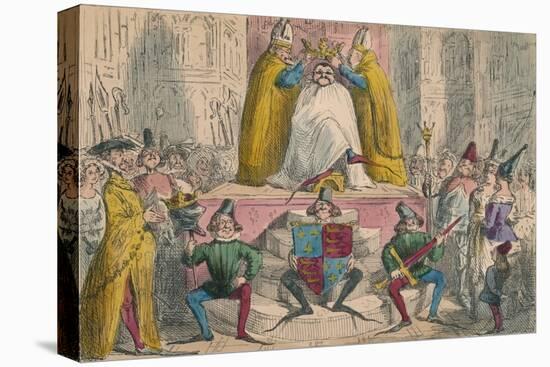 Coronation of Henry the Fourth (From the Best Authorities), 1850-John Leech-Stretched Canvas