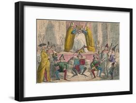 Coronation of Henry the Fourth (From the Best Authorities), 1850-John Leech-Framed Giclee Print