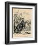 'Coronation of Henry VII on the Field of Battle',-John Leech-Framed Giclee Print