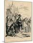 'Coronation of Henry VII on the Field of Battle',-John Leech-Mounted Giclee Print