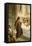 Coronation of Joash and death of Athaliah - Bible-William Brassey Hole-Framed Stretched Canvas