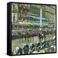 Coronation of King Edward VII of England (1841-1910), Indian Princes, London (England), 1901-Leon, Levy et Fils-Framed Stretched Canvas