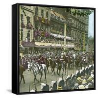 Coronation of King Edward VII of England (1841-1910), Officers of the Indian Army, 1901-Leon, Levy et Fils-Framed Stretched Canvas