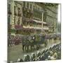 Coronation of King Edward VII of England (1841-1910), Royal Coach, London (England), 1901-Leon, Levy et Fils-Mounted Photographic Print