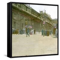 Coronation of King Edward VII of England (1841-1910), the Bank, London (England), 1901-Leon, Levy et Fils-Framed Stretched Canvas