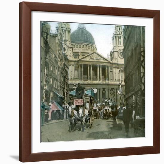 Coronation of King Edward VII of England (1841-1910)-Leon, Levy et Fils-Framed Photographic Print