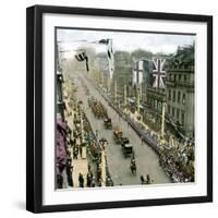 Coronation of King Edward VII of England (1841-1910)-Leon, Levy et Fils-Framed Photographic Print