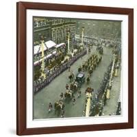 Coronation of King Edward VII of England (1841-1910)-Leon, Levy et Fils-Framed Photographic Print