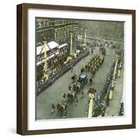 Coronation of King Edward VII of England (1841-1910)-Leon, Levy et Fils-Framed Photographic Print