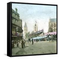 Coronation of King Edward VII of England (1841-1910)-Leon, Levy et Fils-Framed Stretched Canvas