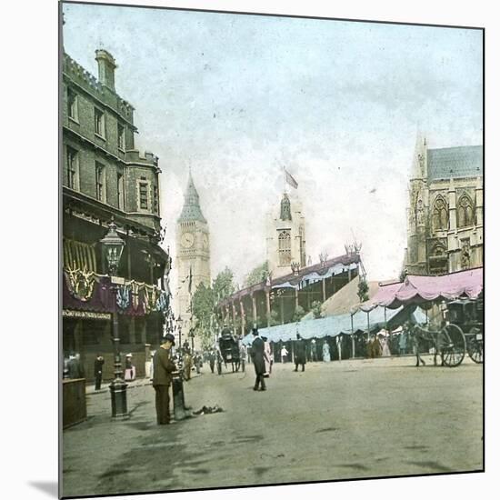 Coronation of King Edward VII of England (1841-1910)-Leon, Levy et Fils-Mounted Photographic Print