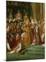 Coronation of Napoleon, Detail-Jacques-Louis David-Mounted Giclee Print