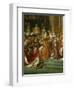 Coronation of Napoleon, Detail-Jacques-Louis David-Framed Giclee Print