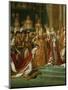 Coronation of Napoleon, Detail-Jacques-Louis David-Mounted Giclee Print