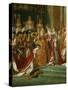 Coronation of Napoleon, Detail-Jacques-Louis David-Stretched Canvas