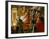 Coronation of Napoleon in Notre-Dame De Paris by Pope Pius VII, December 2, 1804-Jacques-Louis David-Framed Giclee Print