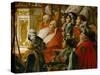 Coronation of Napoleon in Notre-Dame De Paris by Pope Pius VII, December 2, 1804-Jacques-Louis David-Stretched Canvas