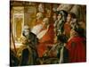 Coronation of Napoleon in Notre-Dame De Paris by Pope Pius VII, December 2, 1804-Jacques-Louis David-Stretched Canvas