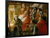 Coronation of Napoleon in Notre-Dame De Paris by Pope Pius VII, December 2, 1804-Jacques-Louis David-Framed Giclee Print