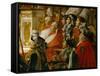 Coronation of Napoleon in Notre-Dame De Paris by Pope Pius VII, December 2, 1804-Jacques-Louis David-Framed Stretched Canvas