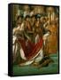 Coronation of Napoleon in Notre-Dame De Paris by Pope Pius VII, December 2, 1804-Jacques-Louis David-Framed Stretched Canvas