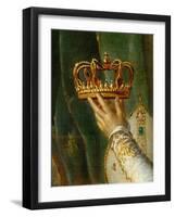 Coronation of Napoleon in Notre-Dame De Paris by Pope Pius VII, December 2, 1804-Jacques-Louis David-Framed Giclee Print