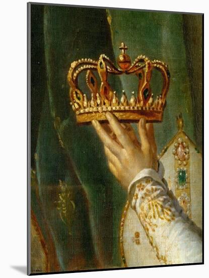 Coronation of Napoleon in Notre-Dame De Paris by Pope Pius VII, December 2, 1804-Jacques-Louis David-Mounted Giclee Print