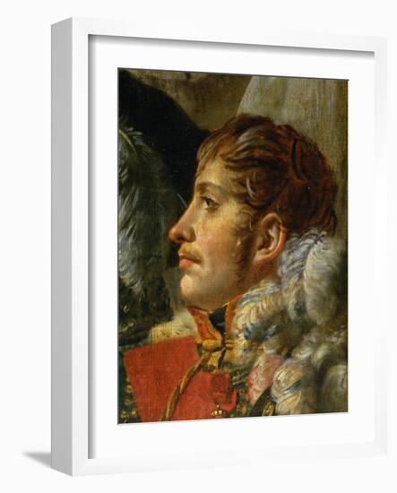 Coronation of Napoleon in Notre-Dame De Paris by Pope Pius VII, December 2, 1804-Jacques-Louis David-Framed Giclee Print