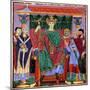 Coronation of Otto III, German King, C998-null-Mounted Giclee Print