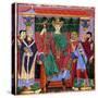 Coronation of Otto III, German King, C998-null-Stretched Canvas