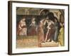 Coronation of Pope, Scene from Stories of Alexander III, 1407-1408-Spinello Aretino-Framed Giclee Print