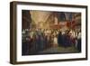 Coronation of Queen Victoria at Westminster Abbey, London on 28-Stefano Bianchetti-Framed Giclee Print