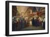 Coronation of Queen Victoria at Westminster Abbey, London on 28-Stefano Bianchetti-Framed Giclee Print