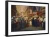 Coronation of Queen Victoria at Westminster Abbey, London on 28-Stefano Bianchetti-Framed Giclee Print