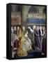 Coronation of Queen Victoria-null-Framed Stretched Canvas