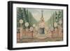 Coronation of the Czar Alexander I, Moscow, September 1801, 1801-Russian School-Framed Giclee Print