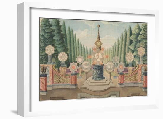 Coronation of the Czar Alexander I, Moscow, September 1801, 1801-Russian School-Framed Giclee Print
