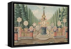 Coronation of the Czar Alexander I, Moscow, September 1801, 1801-Russian School-Framed Stretched Canvas