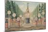 Coronation of the Czar Alexander I, Moscow, September 1801, 1801-Russian School-Mounted Giclee Print