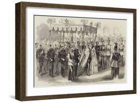 Coronation of the Emperor of Russia-null-Framed Giclee Print