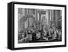 Coronation of the Empress Maria Ludovica of Austria in Pressburg, 1808-null-Framed Stretched Canvas