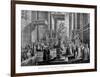 Coronation of the Empress Maria Ludovica of Austria in Pressburg, 1808-null-Framed Giclee Print