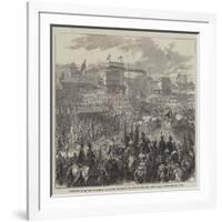 Coronation of the King of Hungary-null-Framed Giclee Print