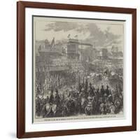 Coronation of the King of Hungary-null-Framed Giclee Print
