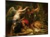 Coronation of the victor, around 1630-Peter Paul Rubens-Mounted Giclee Print