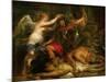 Coronation of the victor, around 1630-Peter Paul Rubens-Mounted Giclee Print