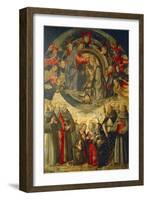 Coronation of the Virgin, 1486-Domenico Ghirlandaio-Framed Giclee Print