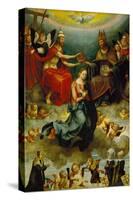 Coronation of the Virgin. 1514-Hans Von Kulmbach-Stretched Canvas