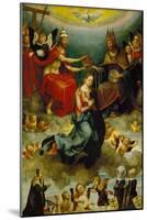 Coronation of the Virgin. 1514-Hans Von Kulmbach-Mounted Giclee Print